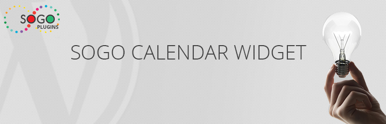 Sogo Calendar Widget