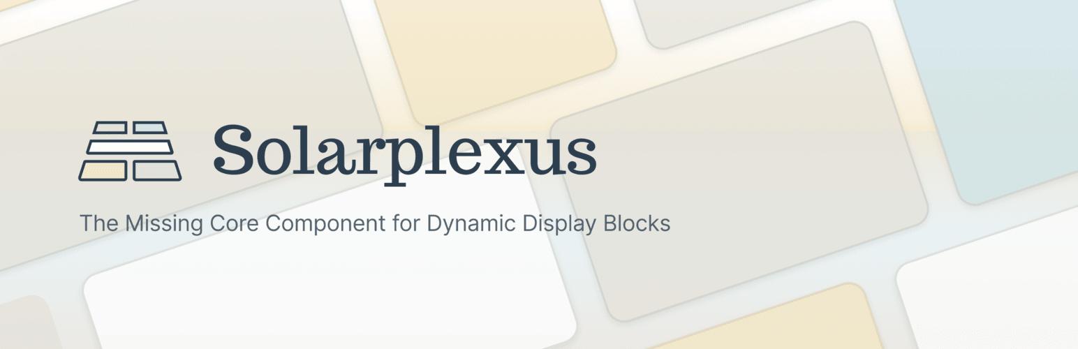 WordPress 外掛 Solarplexus 的封面圖片。