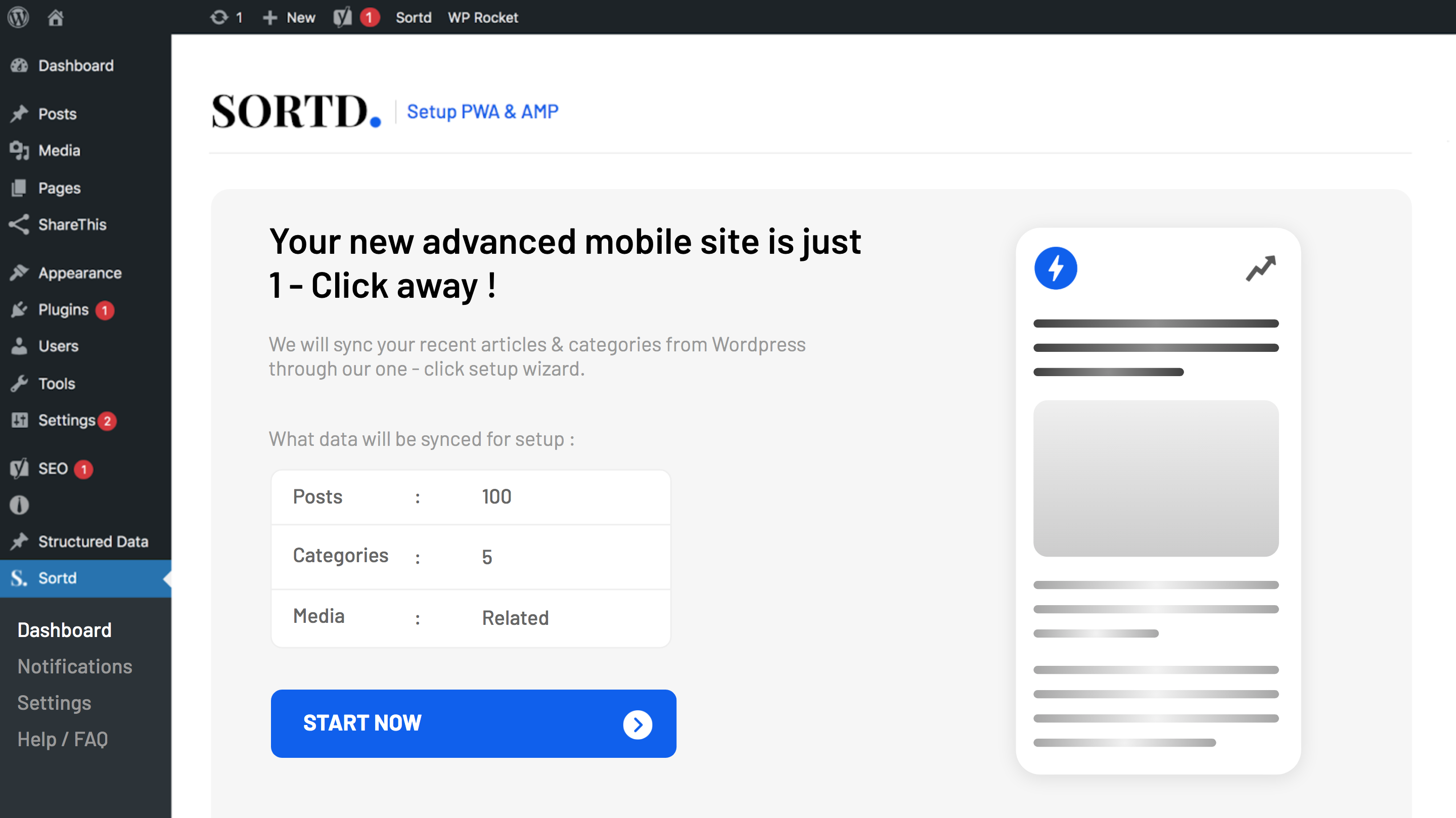 Automatically sync categories &amp; articles to build PWA