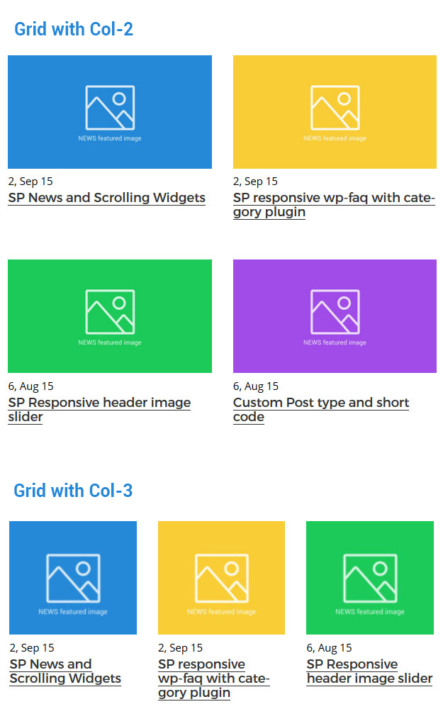 WP News and Scrolling Widgets