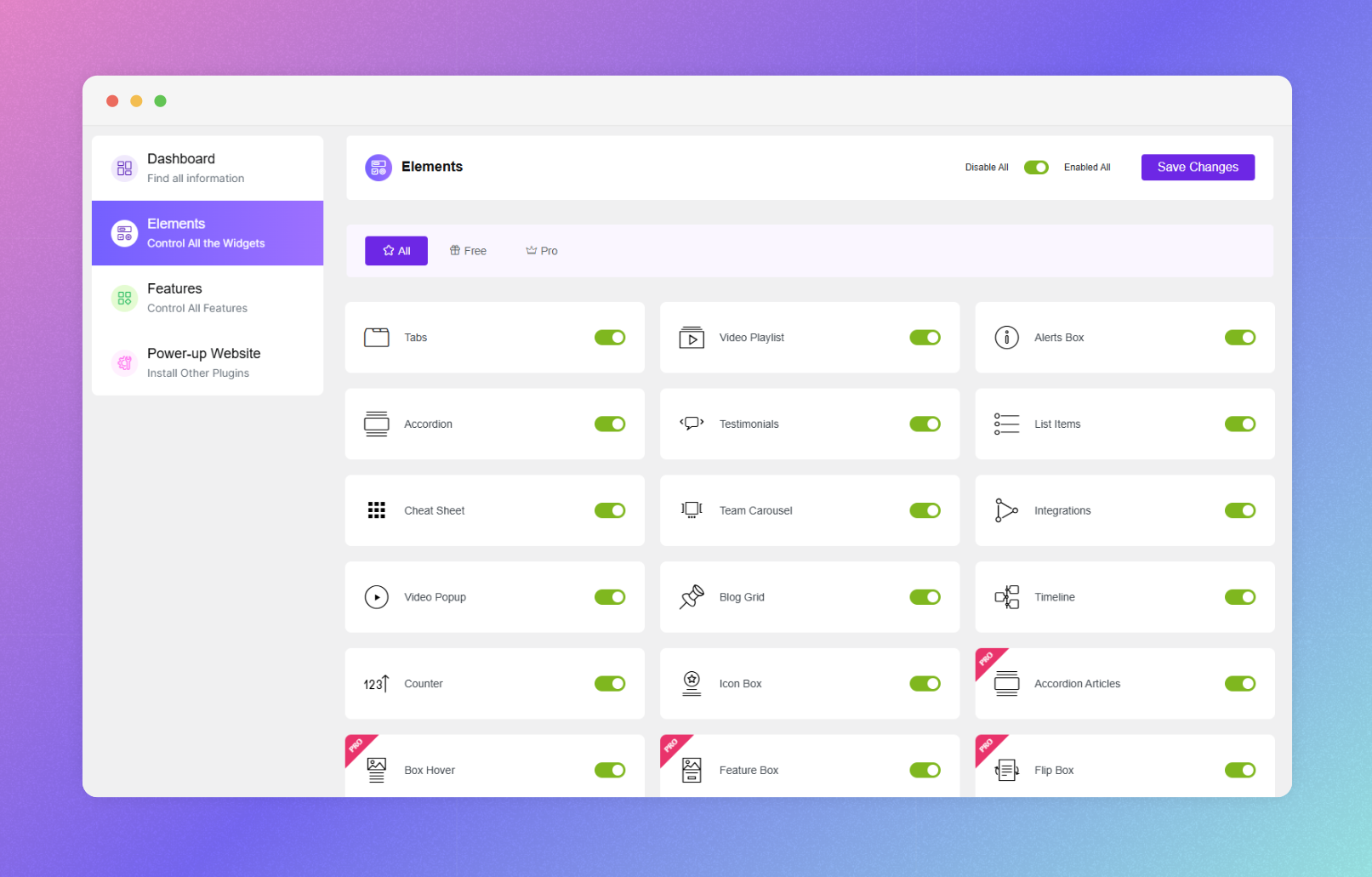 Dashboard