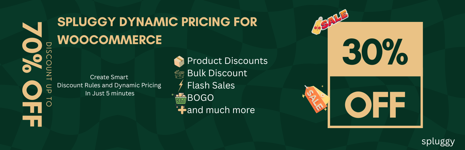 Spluggy Dynamic Pricing & Discounts for WooCommerce