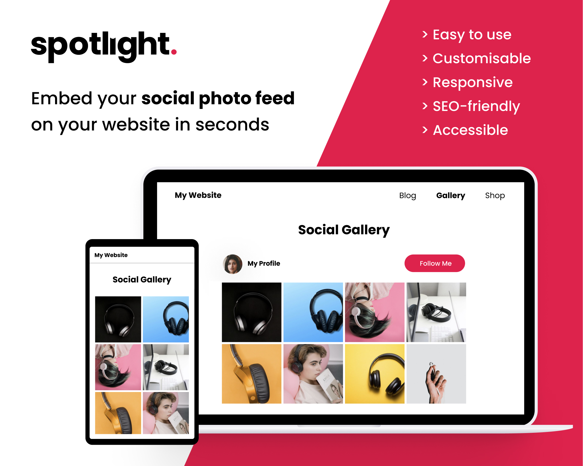 Spotlight Social Feeds [Block, Shortcode, and Widget]