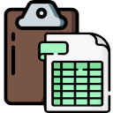 Spreadsheet Paste Block Icon