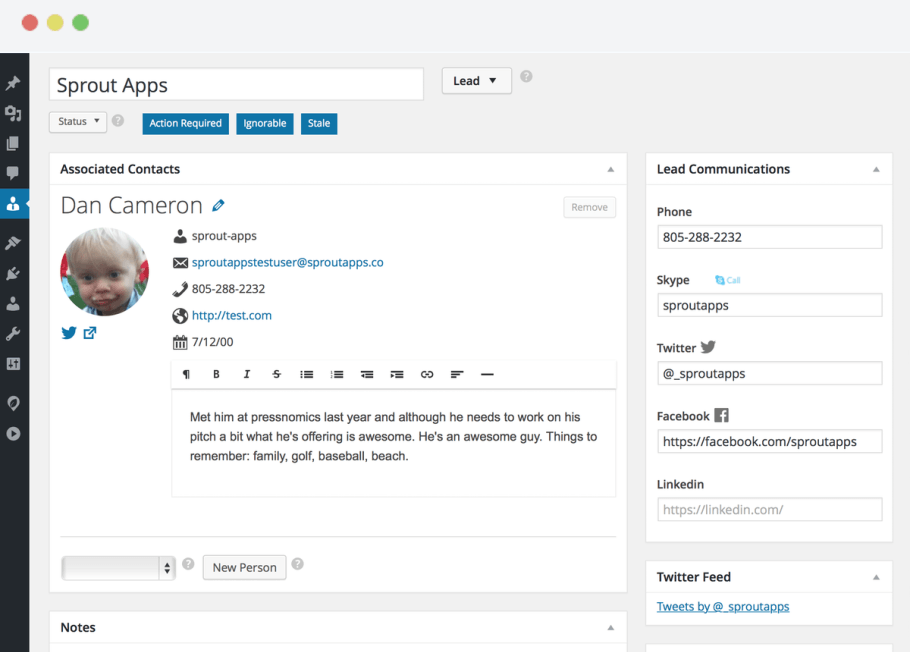 Easy to use admin page that any WordPress user is familiar with. Modular meta boxes allows you to set your preferred layout. Need more meta? ACF is fully supported.