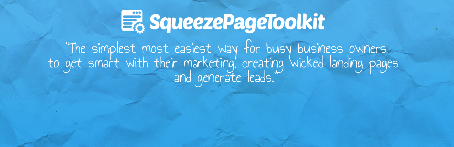 Squeeze Page Toolkit for WordPress
