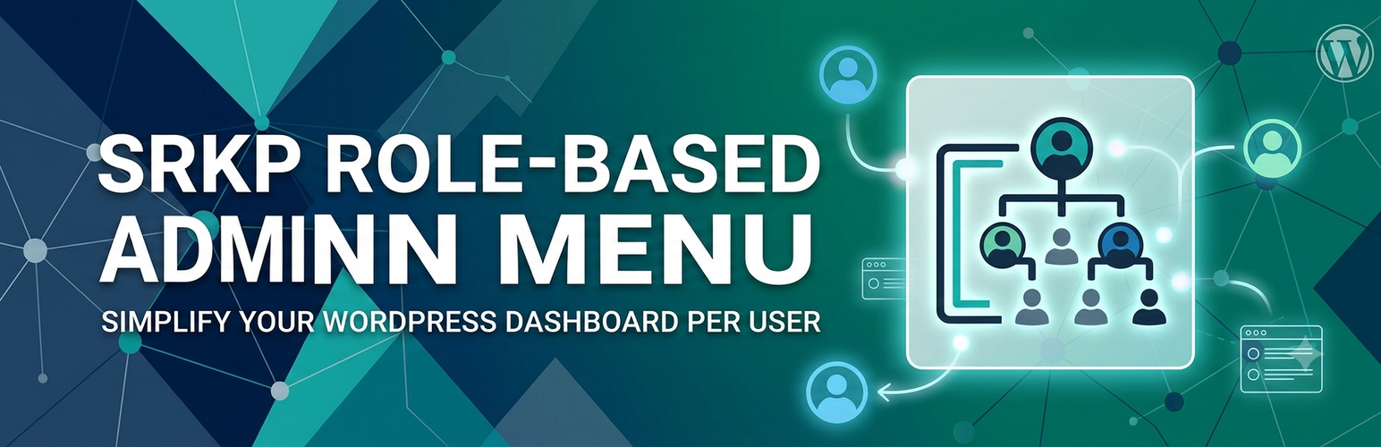 SRKP Role Based Admin Menu