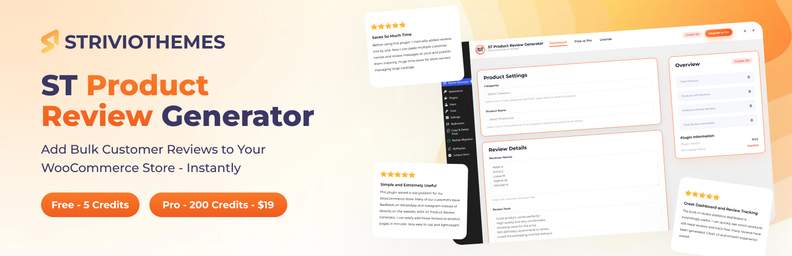 ST Product Review Generator