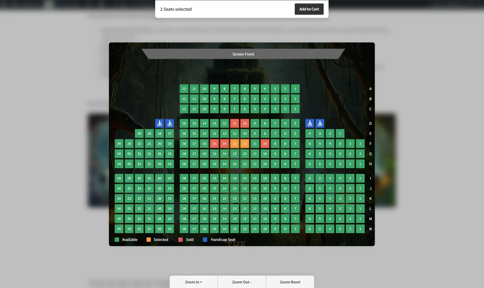 Stachethemes Seat Planner Lite - Screenshot 1