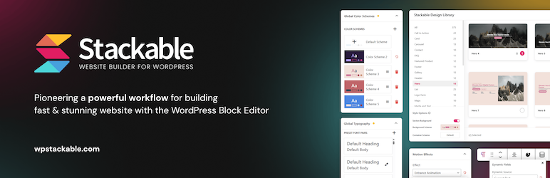 Stackable – Page Builder Gutenberg Blocks