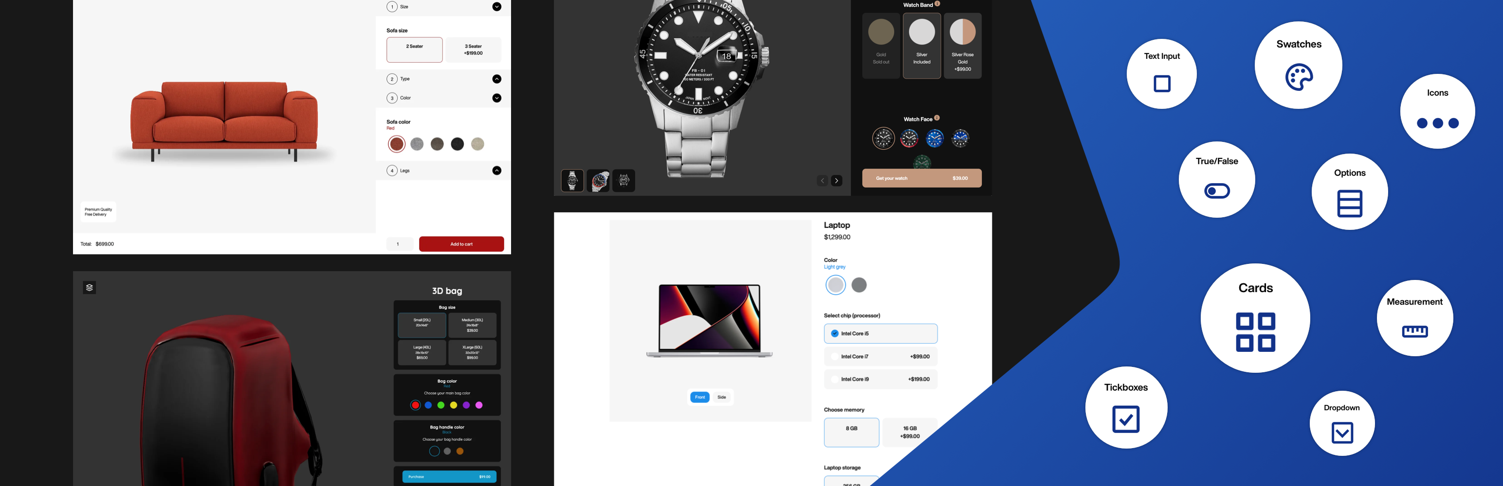 Staggs – Product configurator for WooCommerce