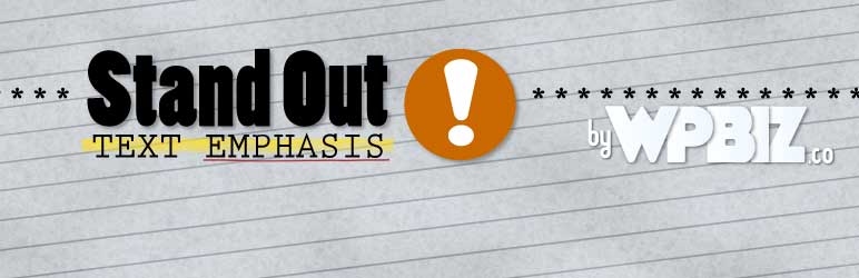 Stand Out – Text Emphasis
