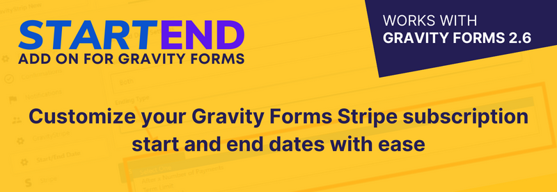 STARTEND Subscription Add-On for GravityForms