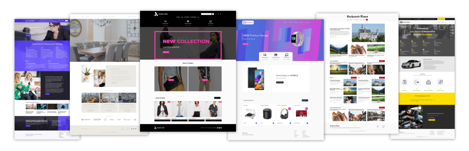 WordPress 外掛 Starter Sites 的封面圖片。