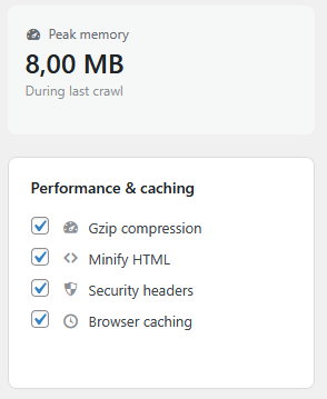 One-click static generation with real-time progress bar.