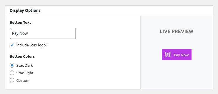 Button editor
