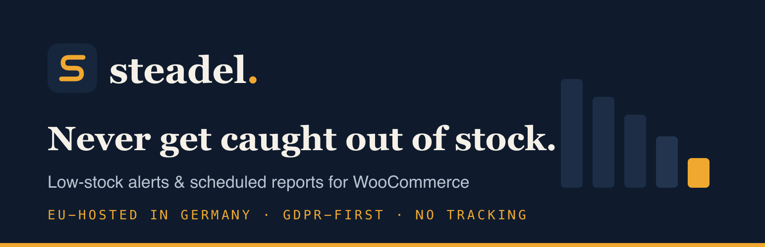 Steadel Low-Stock Alerts