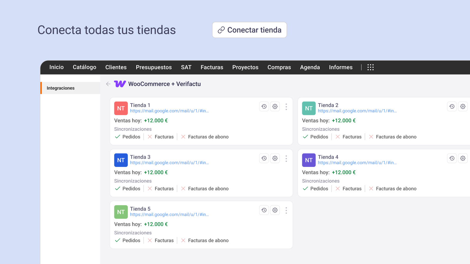 Connect your stores to STEL Order — Centralize the management of multiple WooCommerce stores in your ERP.