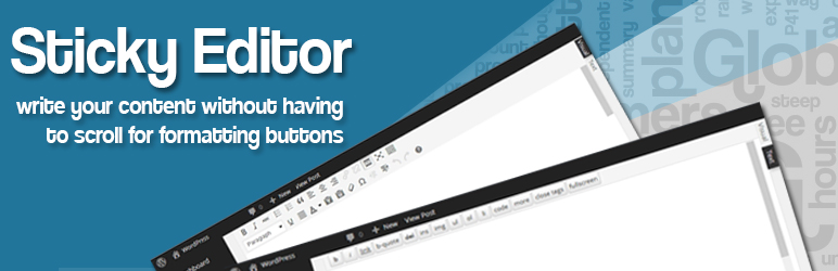 Sticky Editor