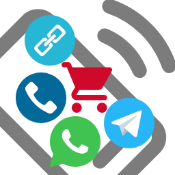 Sticky Mobile Buttons Icon