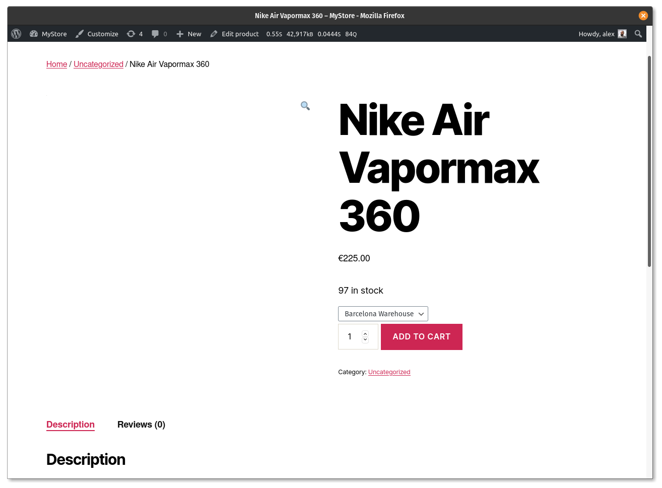 Allow customers to select location in simple products