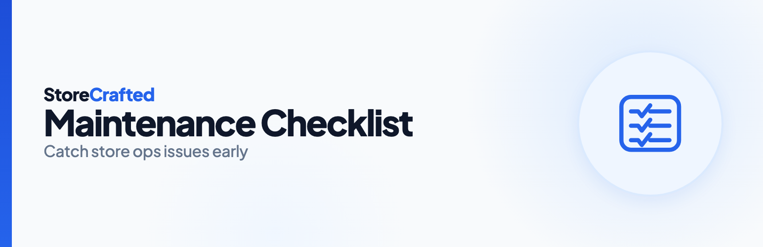 WordPress 外掛 Store Maintenance Checklist for WooCommerce 的封面圖片