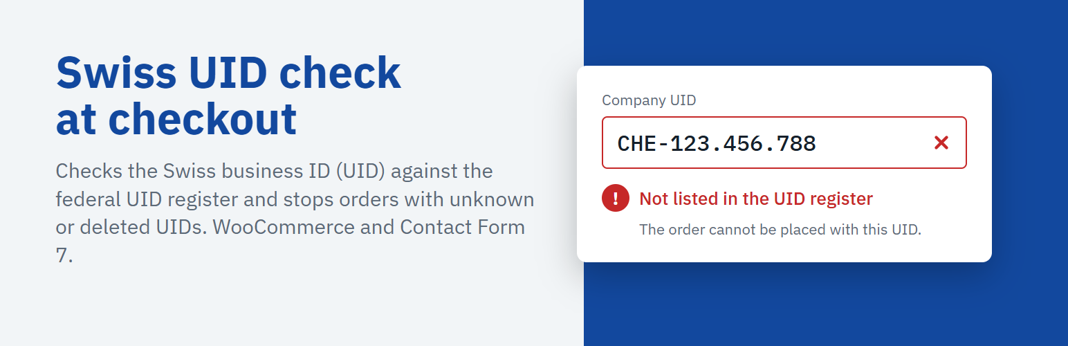 Strainovic UID Check Schweiz