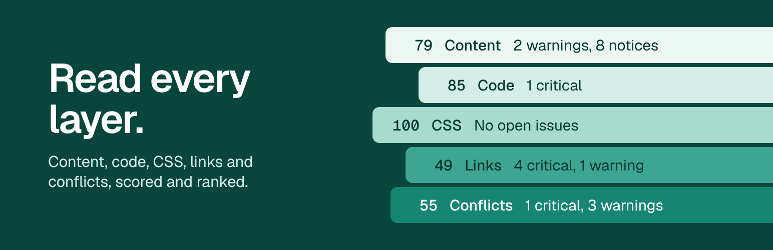WordPress 外掛 Strata Site Audit 的封面圖片