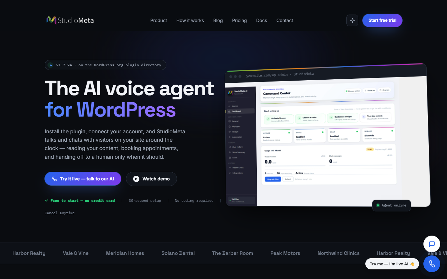 Widget appearance — six visual themes to match your brand