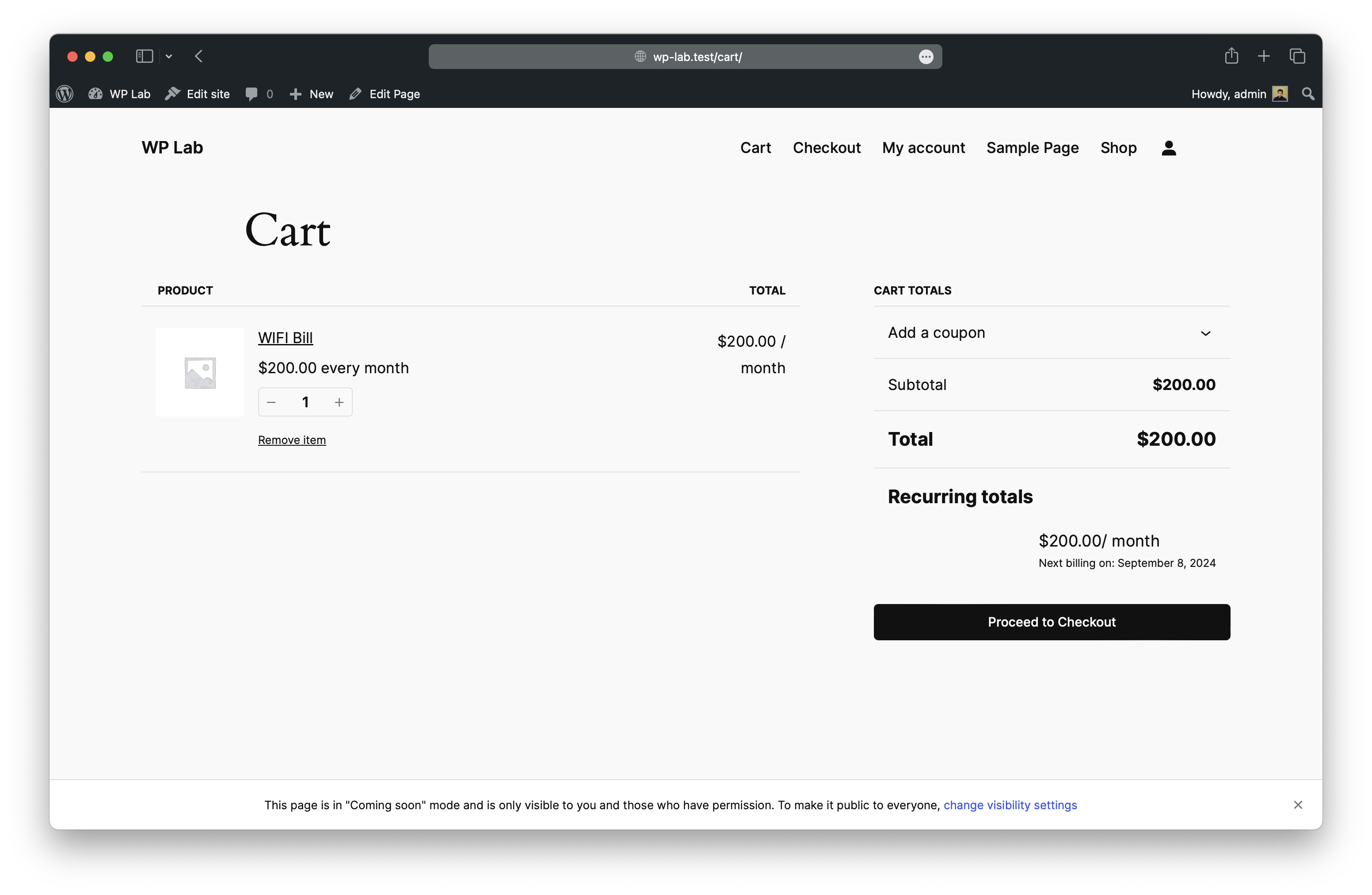 Create WooCommerce Product with Subscription Option