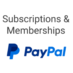Subscriptions & Memberships for PayPal logo