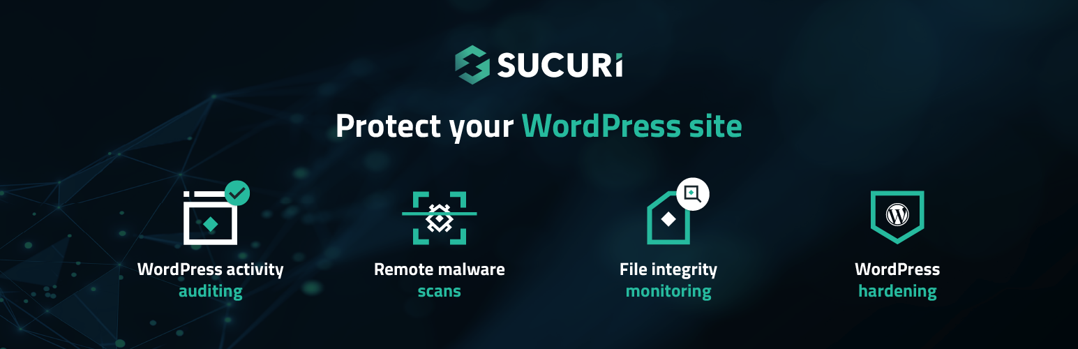 Imagen del producto para Sucuri Security: auditoría, escáner de malware y refuerzo de seguridad.