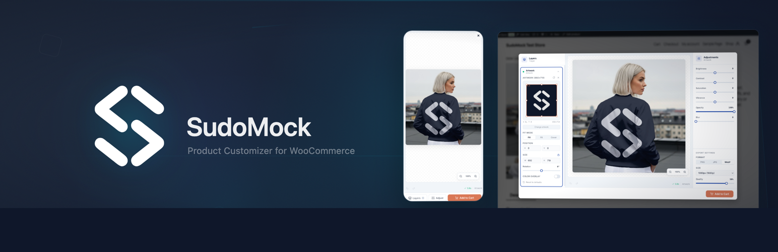 WordPress 外掛 SudoMock Product Customizer 的封面圖片