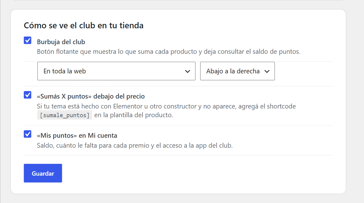 SUMALE – Loyalty Club for WooCommerce