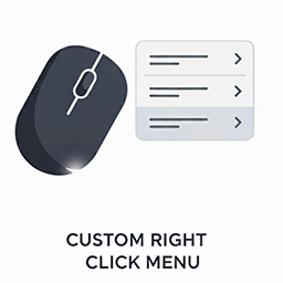 Super Custom Right Click Menu Icon