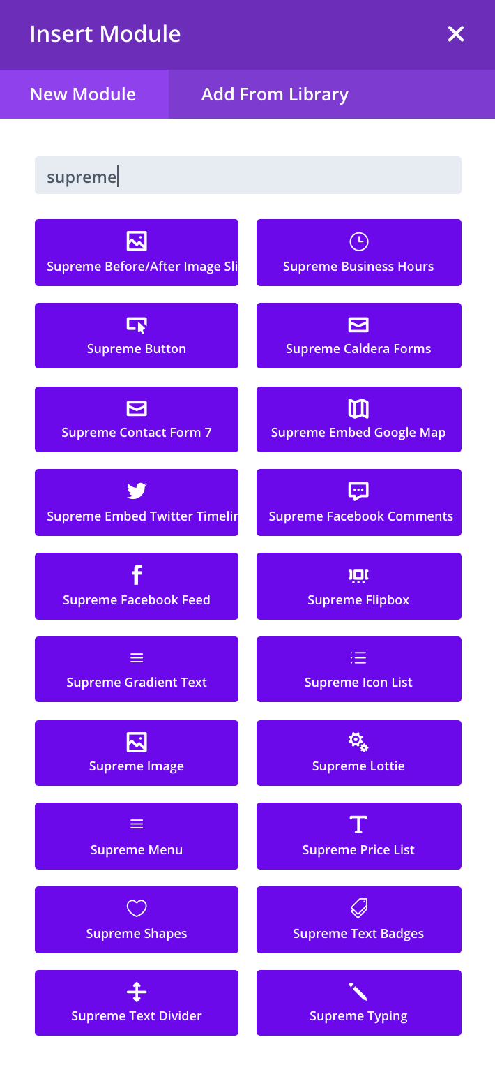 Supreme Modules Lite &#8211; Divi Theme, Extra Theme and Divi Builder