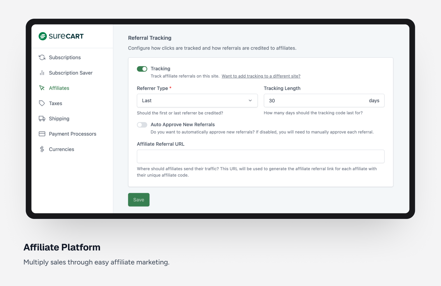 Affiliate Program.
