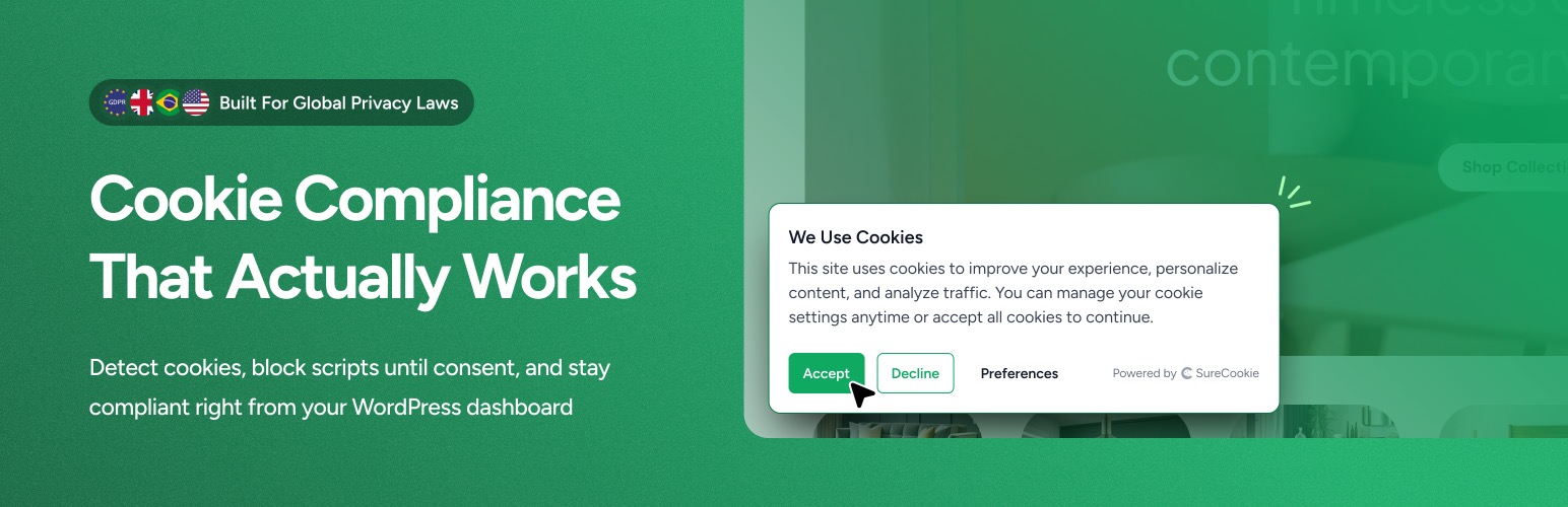 SureCookie – Smarter Cookie Consent solution (Alpha)