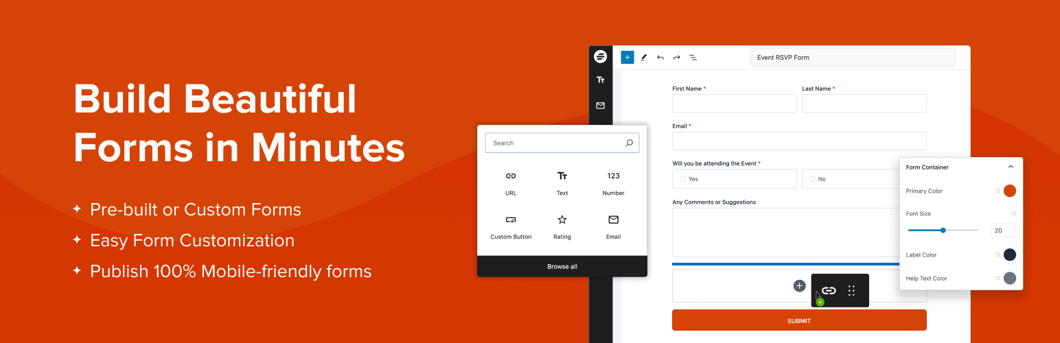 SureForms – Drag and Drop Form Builder for WordPress [BETA]