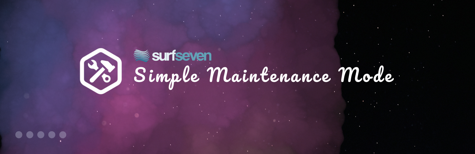 Surf7 Simple Maintenance Mode