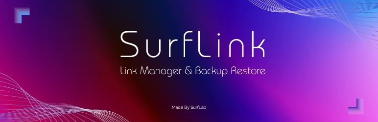 SurfLink – Link Manager & Backup Restore