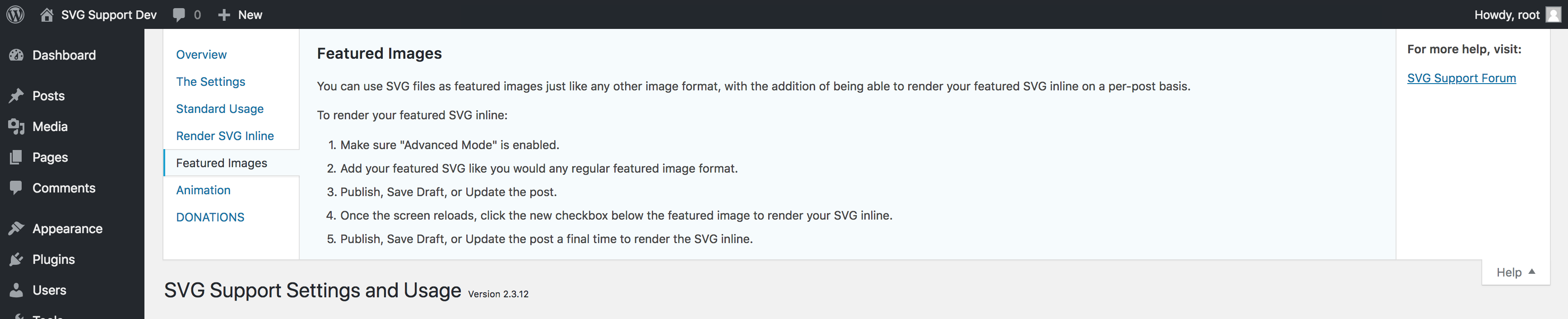 Svg Support Wordpress Plugin Wordpress Org