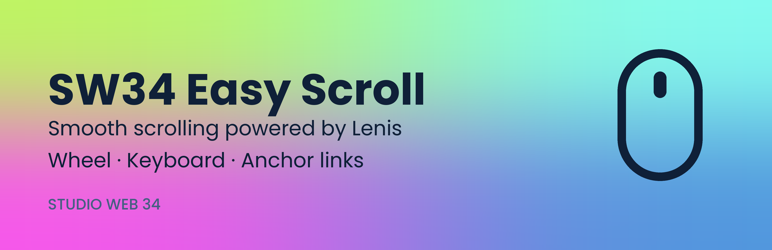 WordPress 外掛 SW34 Easy Scroll 的封面圖片