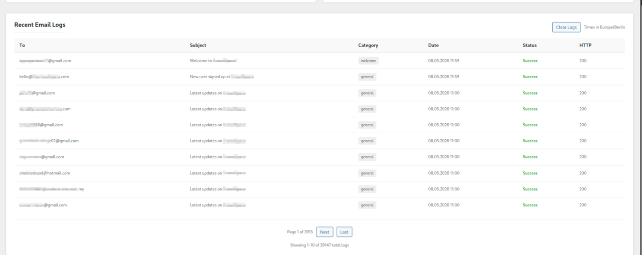 SwiftTrap for Mailtrap