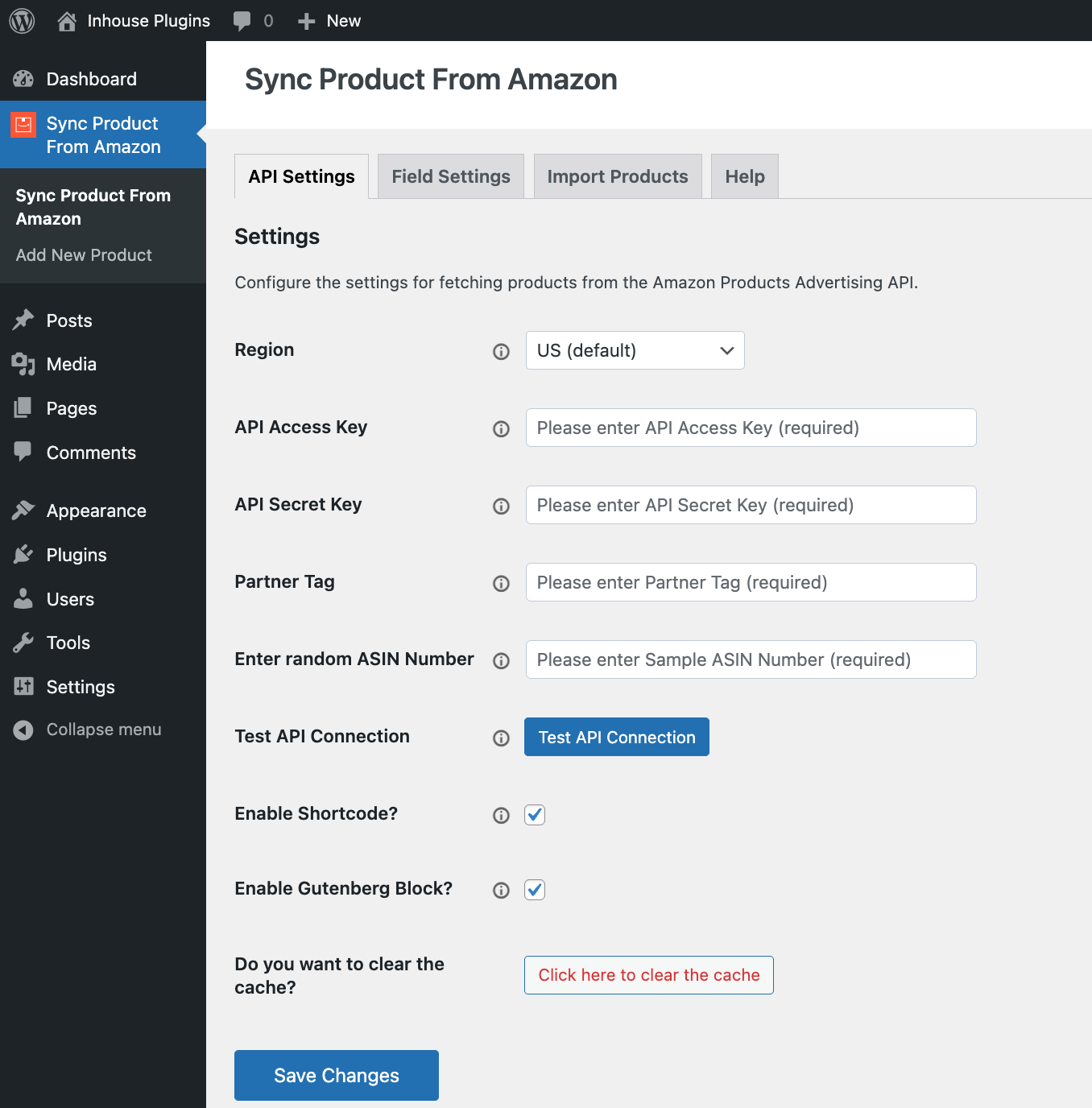 Sync Product From Amazon - Screenshot 1