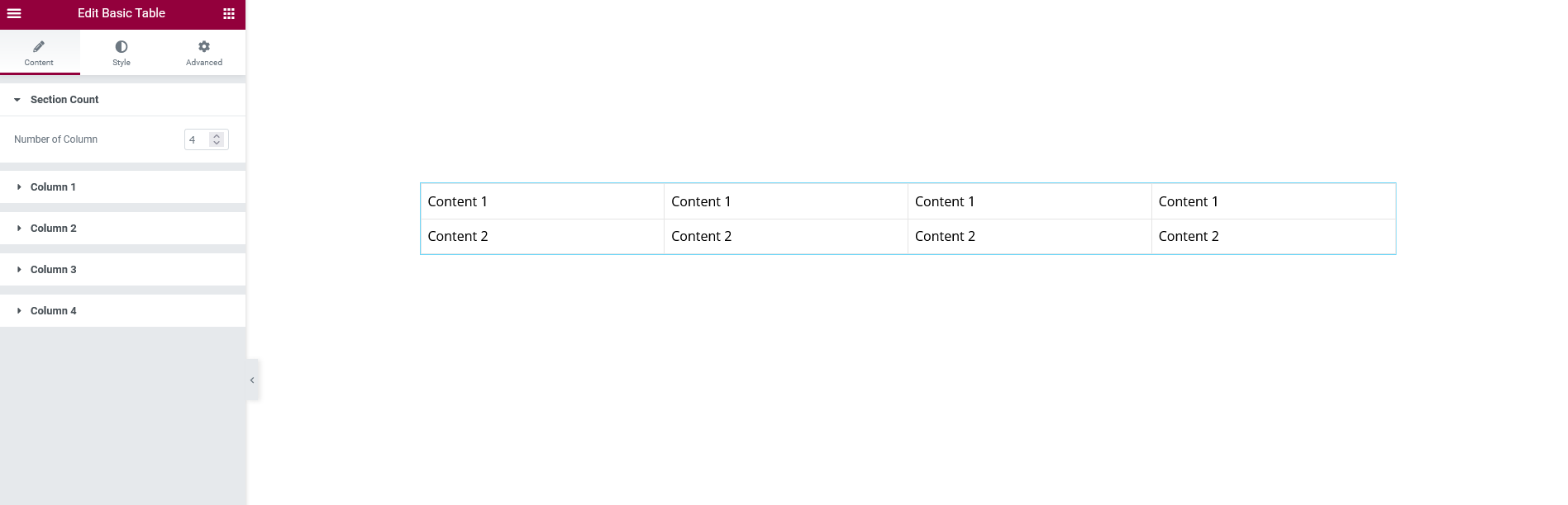 Create Columns