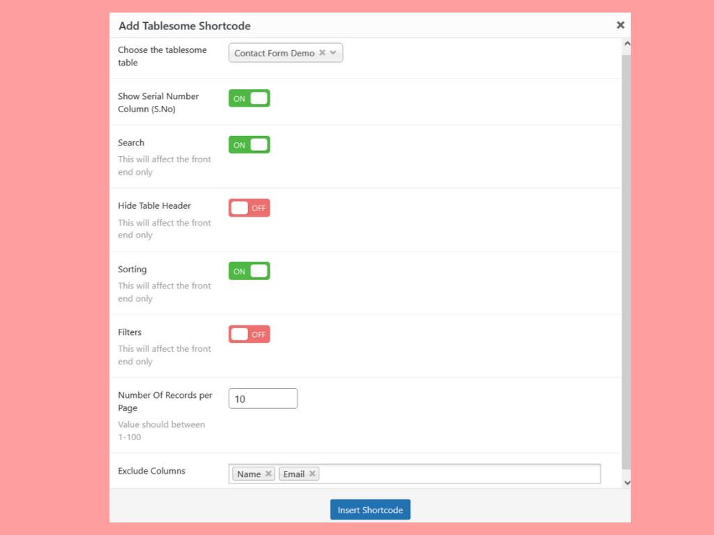 Add media to tables - Audio, Video, GIFs, etc.,