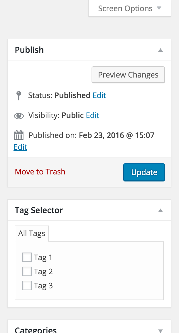 Tag Selector