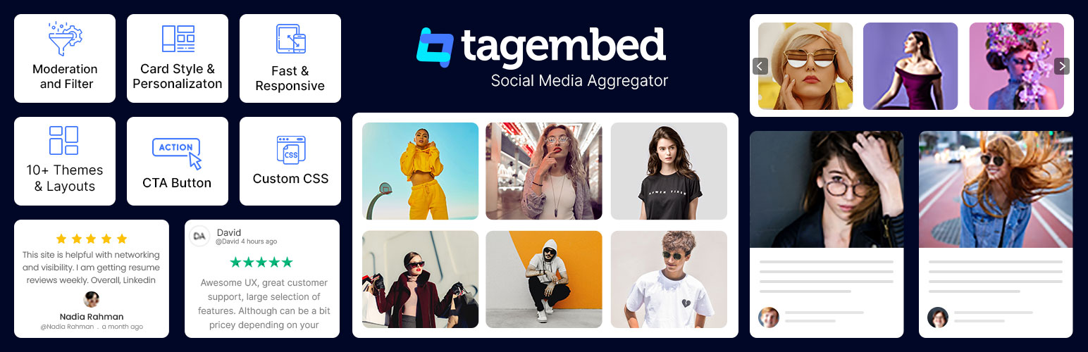 Tagembed Social Feeds Widget