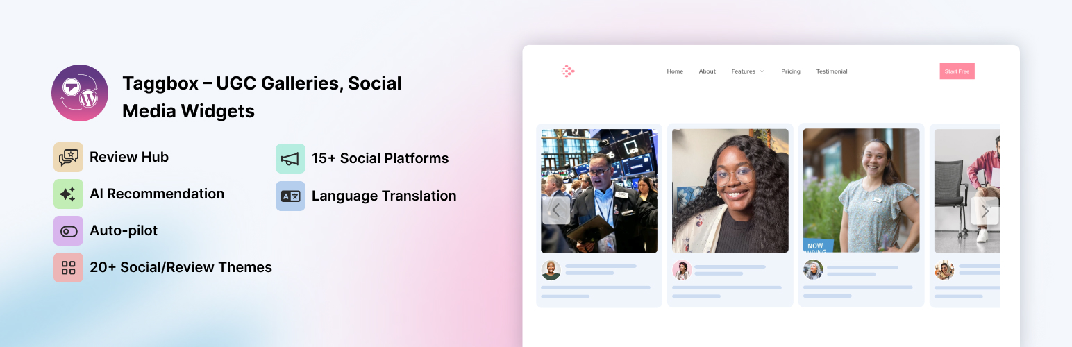 Taggbox: Social Feed Widgets